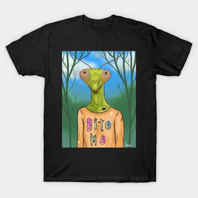 Bite Me T-Shirt by JJacobs